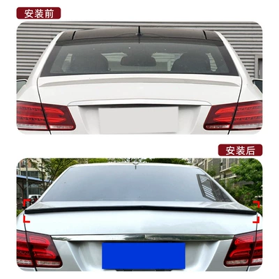 to Mercedes-Benz E-Class four-door: Fixed wind wing
