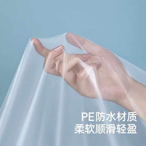 58C1 Disposable Raincoat Long Full Body Heavy Rainproof Thickened Compression Card Portable for Adults and Children