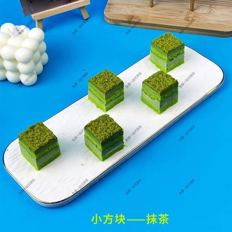 ネット有名人の屋台 1元ムースケーキ 小さな正方形のティラミス 冷凍完成品 業務用卸売洋菓子|undefined