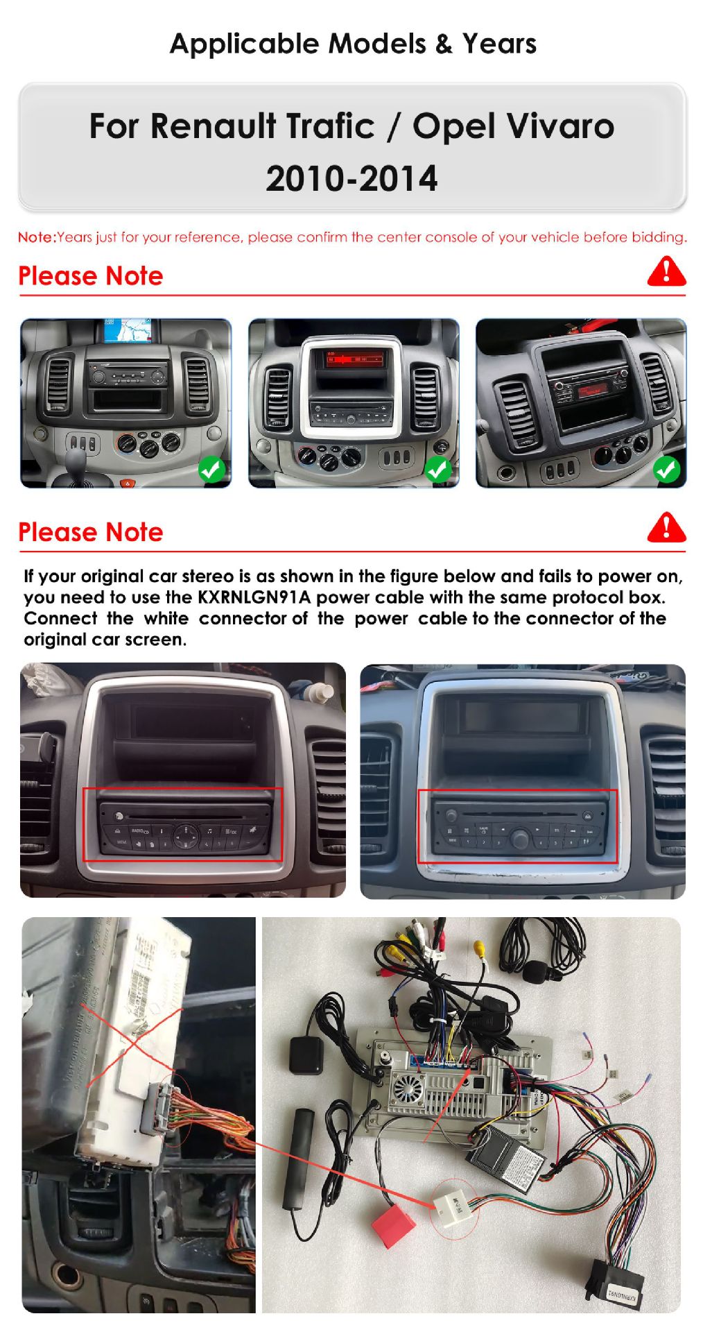 Suitable for 10-14 Renault Trafic Opel Vivaro Car Android Large Screen Navigation Gps All-In-One Machine