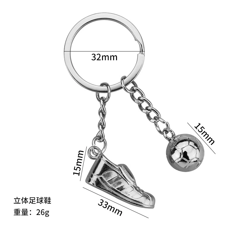 2026 US-Canada-Mexico World Cup Football Pendant Customized Five Major League Football Key Chain Fans’ Supporting Souvenirs