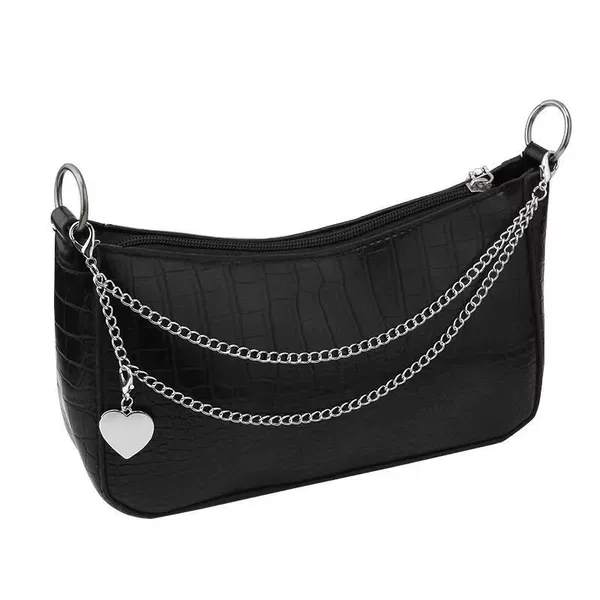 Double layer love bag chain