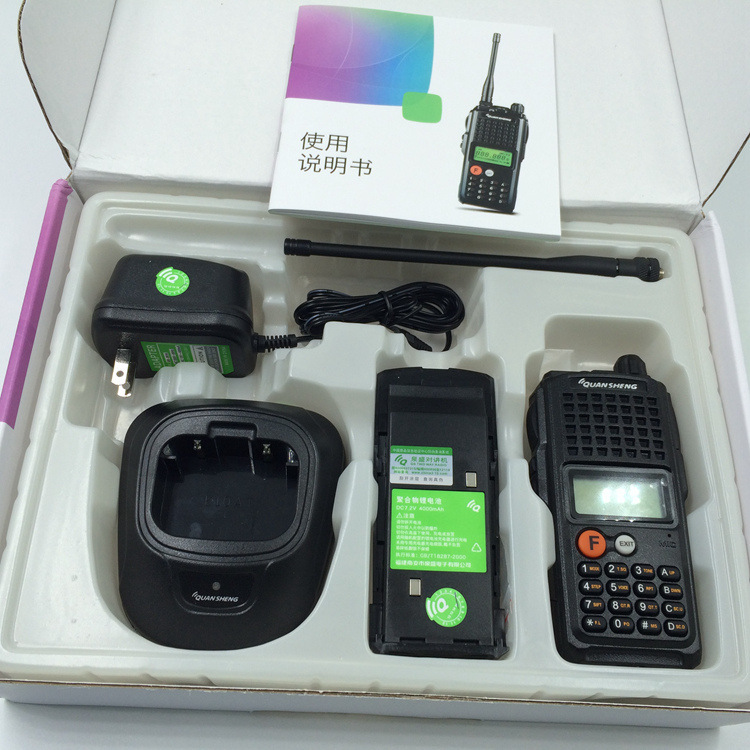 [Bienvenido a negociar] Quansheng K10AT walkie-talkie King Kong 10W handstand de alta potencia
