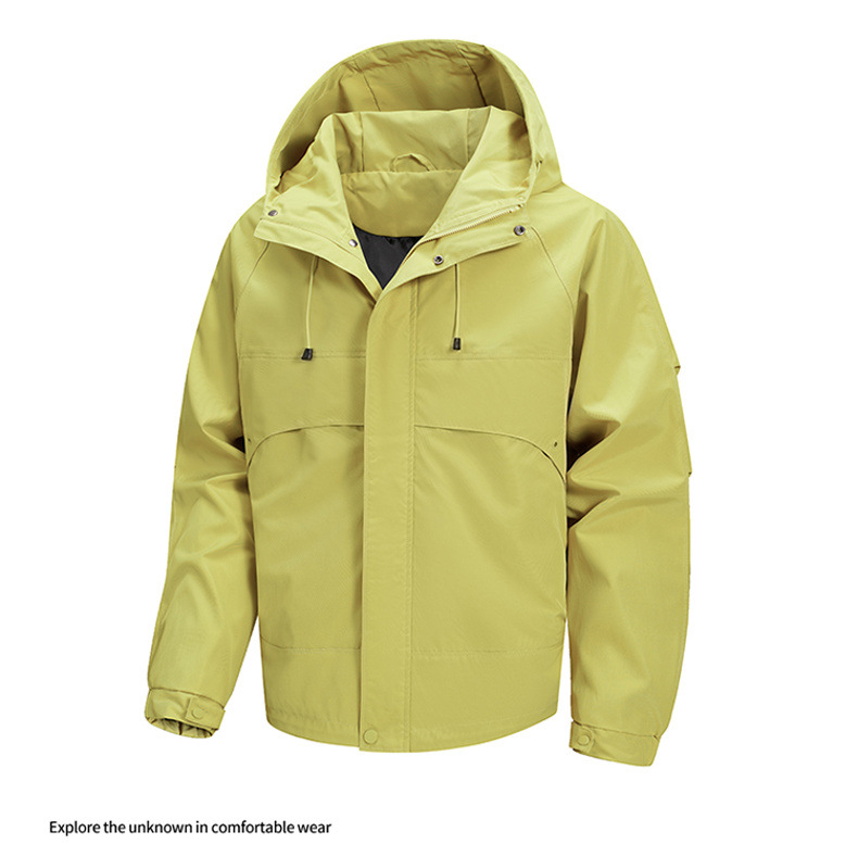 Unisex Workwear Jacket Multi Pocket Functional Autumn Coat_voghion.com