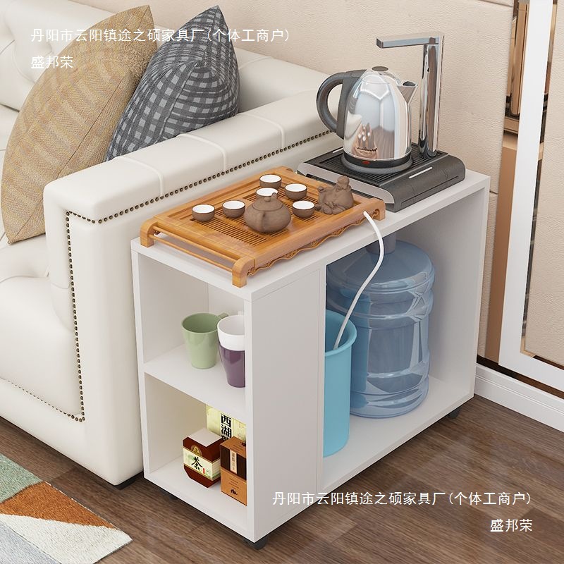 Simple Movable Small Coffee Table Tea Table Home Small Table Bucket Storage Rack Living Room Side Table Kung Fu Tea Table