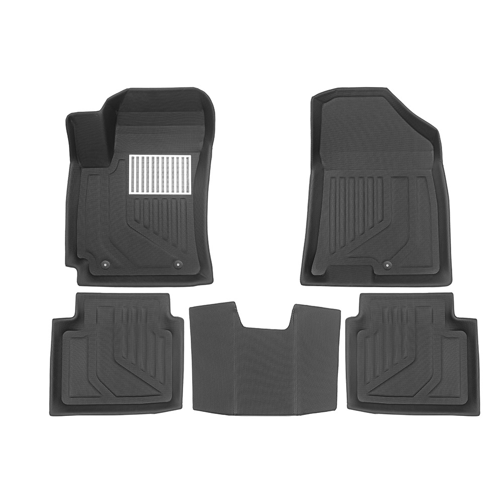 Para Hyundai Kona 2024 combustible 3D para todo clima material XPE tapetes tapetes tapetes accesorios interiores