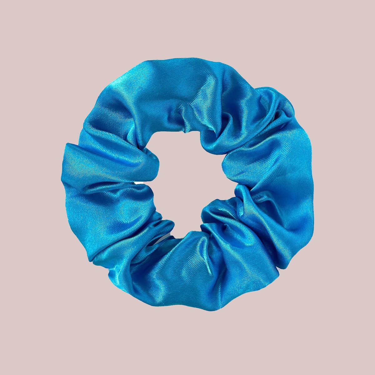 Coletero Scrunchie de Satén de Alta Elasticidad