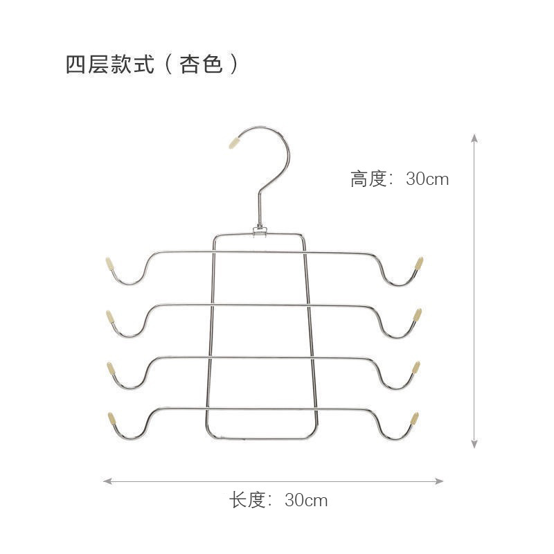 多機能無痕金属服棚多層下着収納棚タンス省スペースストラップハンガー卸売り亜馬|undefined