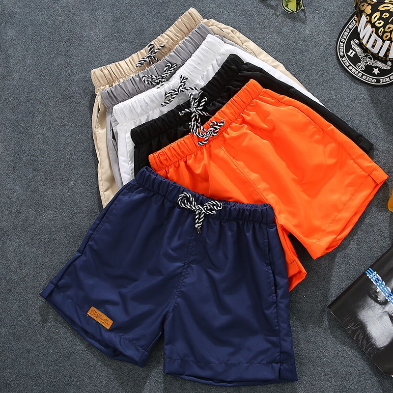 Summer beach pants, fashionable shorts f...