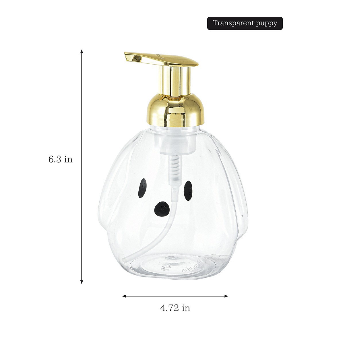 Botella de plástico de forma creativa botella de ducha doméstica champú botella de presión de comercio electrónico suministro directo de almacenamiento image 62