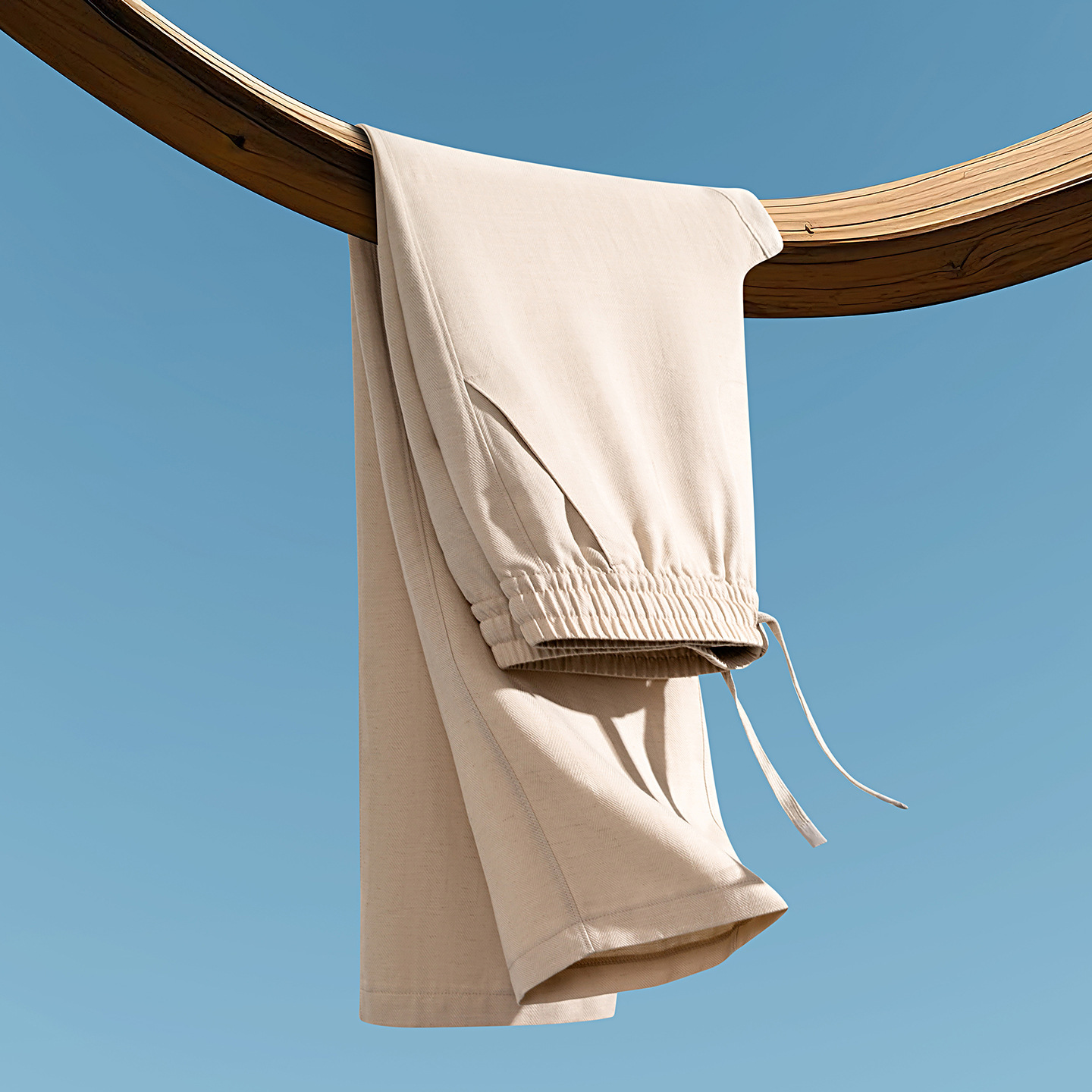2026 nuevos pantalones casuales de lino para hombres rectos transpirables y cómodos verano delgados pantalones de viaje diario para hombres