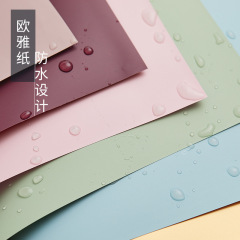 Flower wrapping paper florist flower bouquet Mother's Day wrapping paper gift double-sided two-color Ouya paper wholesale