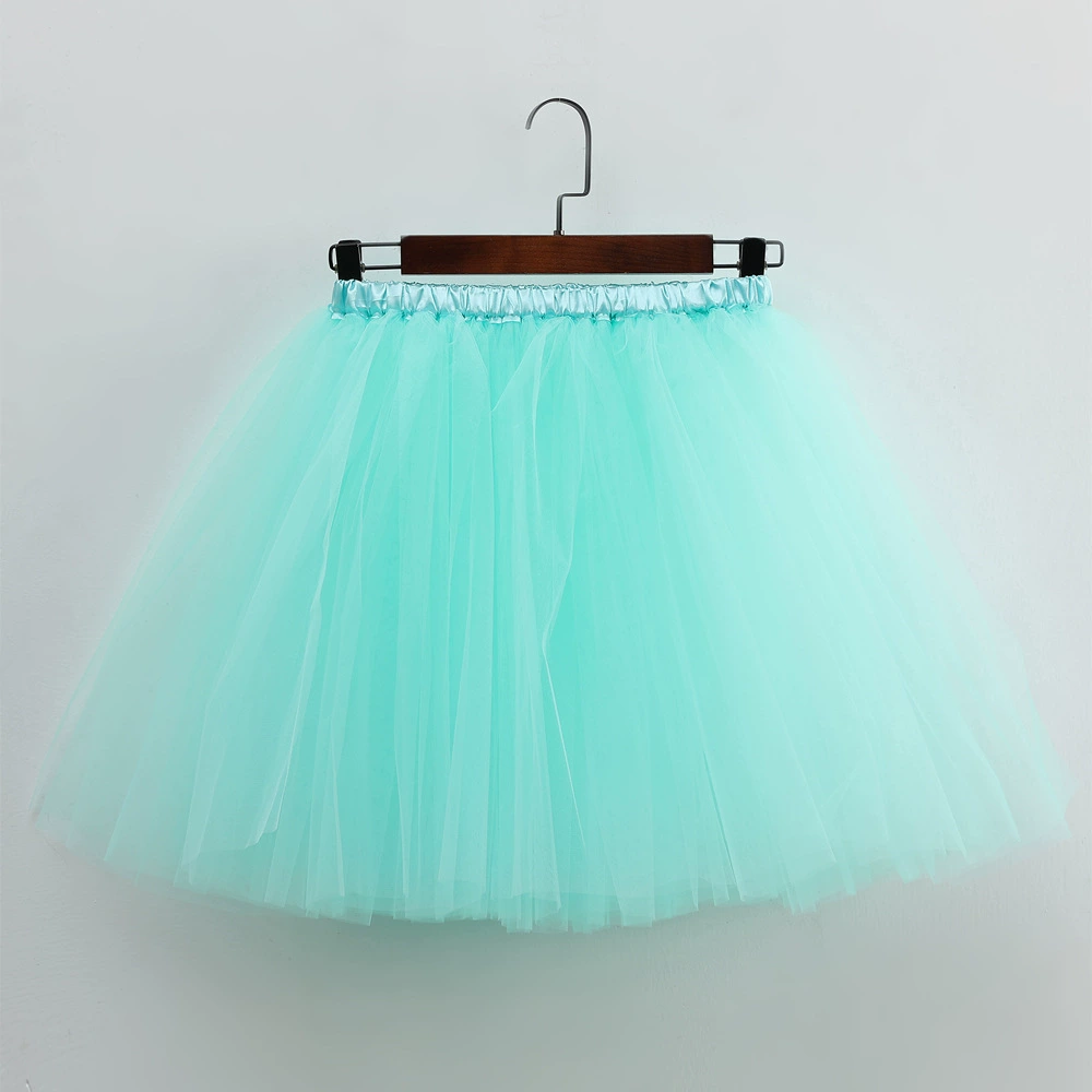 Оптовая продажа одежды для внешней торговли, танцевальная юбка для взрослых, юбка-пачка, одежда для выступлений, средняя юбка из органзы, юбка-пачка, одежда для выступлений
