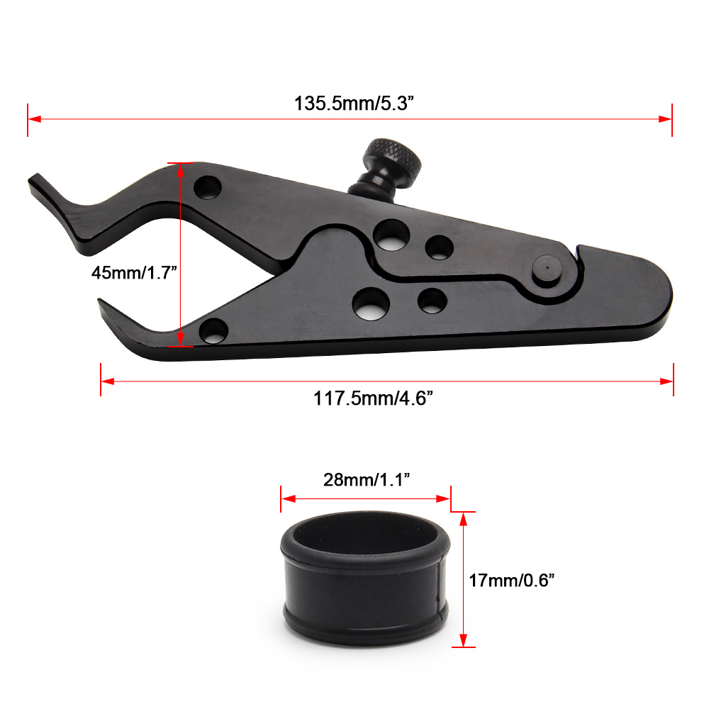 Universal accesorios de la motocicleta CNC aluminio Control crucero acelerador clip auxiliar soporte bloqueo aceite