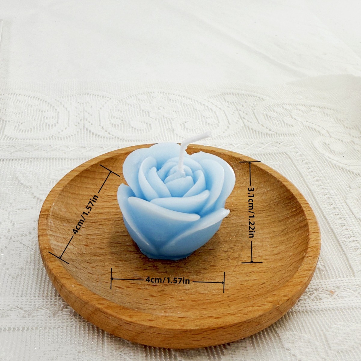 Rosas transfronterizas con vela de banano, velas de San Valentín, velas hechas a mano DIY al por mayor, velas de regalo