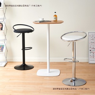 Cashier Bar Chair Light Luxury Adjustable Front Desk Chair Home Swivel Chair Bar High Stool Rotating Italian Beauty Salon Free Shipping