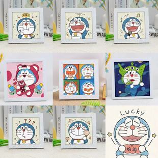 Doraemon children's diamond painting Doraemon handmade diy Diamond stickers student brick painting gift wholesale