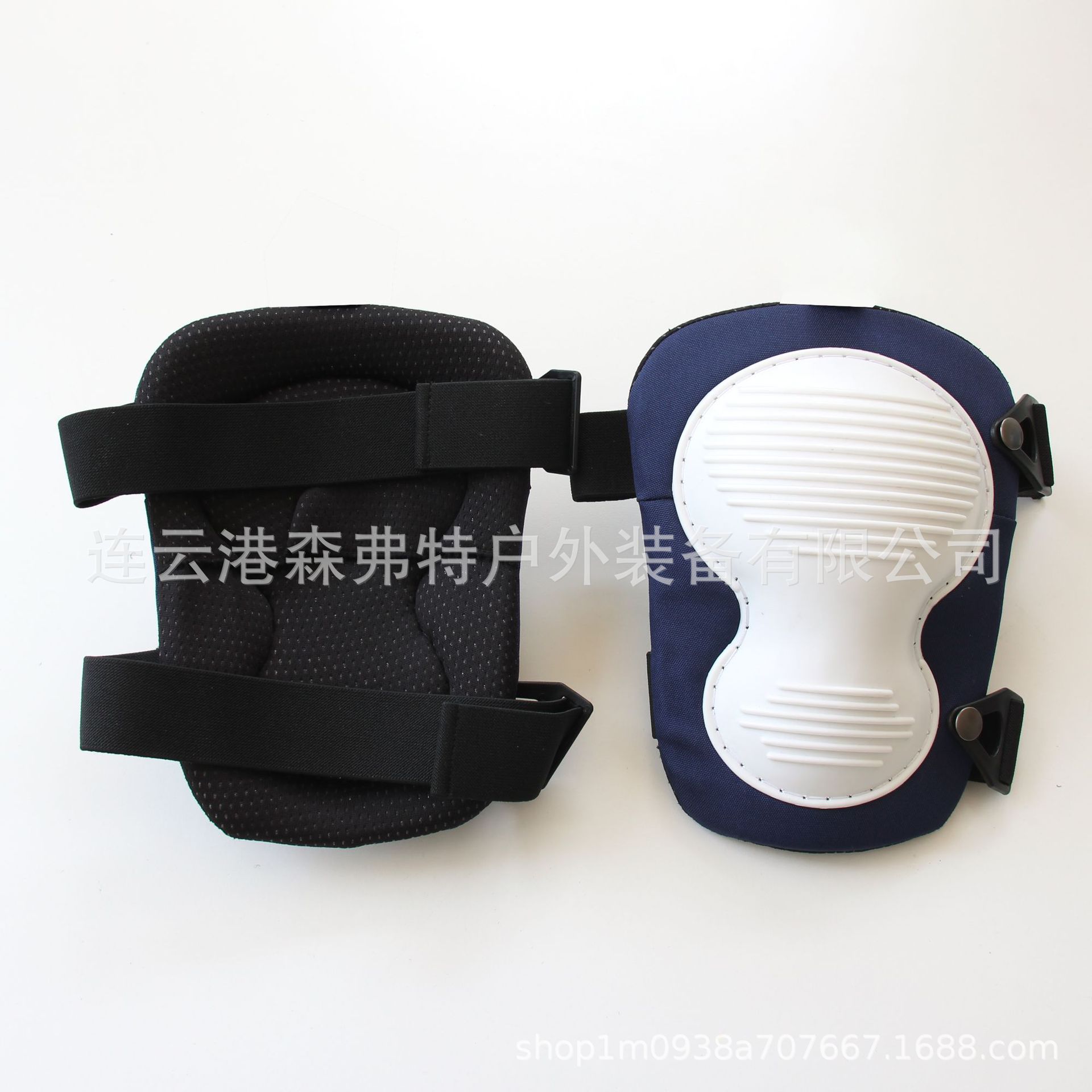 600D牛津布护膝 园林作业葫芦型护膝 工程劳保护膝