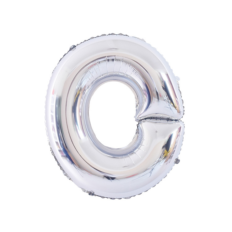 32 pulgadas 40 pulgadas 16 pulgadas inglés carta globo de aluminio fiesta de cumpleaños decoración de la boda papel de aluminio globo escena diseño