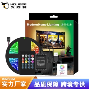 ТВ -подсветка телевизор 5vusb Bluetooth App Музыка красочная цвет волос полоса 5050rgb телевизор