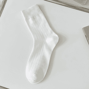 Vertical strip b white (cotton)