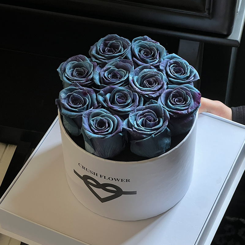 별이 빛나는 푸른 보라색