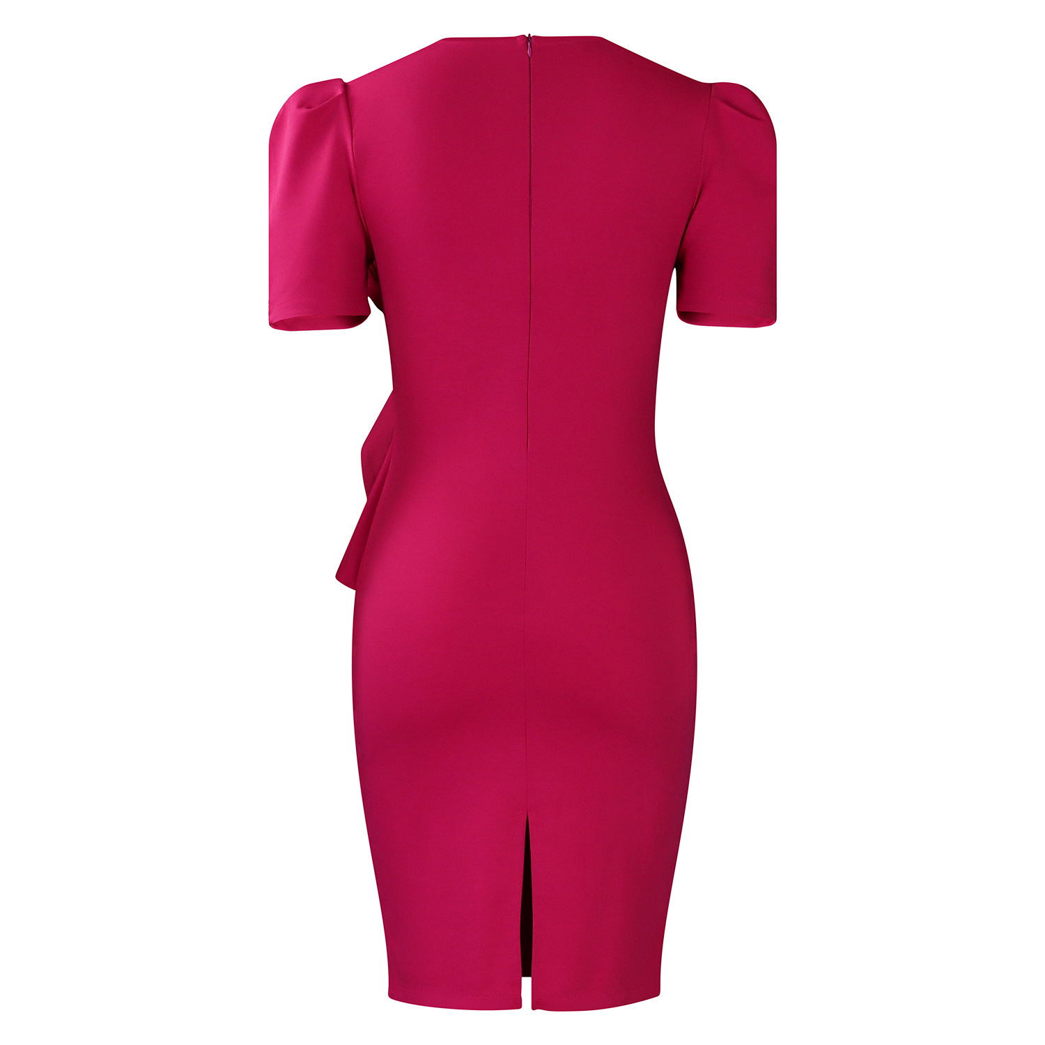 436g Weight Knee-Length Dress Length Type Short Sleeve Sleeve Length Sheath Dress Dresses Type Spandex, Polyester Fabric Type High Waist Waist Line Holiday, Banquet, Daily Occasion Round Neck Neckline Slim Fit Type Flower Pattern Summer Season Women's Gender Elegant Style Wholesale Women's Elegant Flower Holiday Banquet Daily Round Neck Short Sleeve Sheath Dress 37