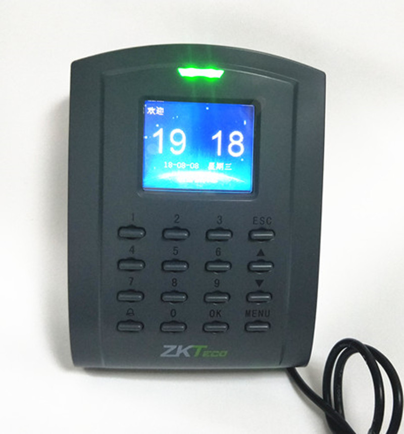 Central control C102 card access control system attendance access control integrated machine ID card password access control customizable IC English