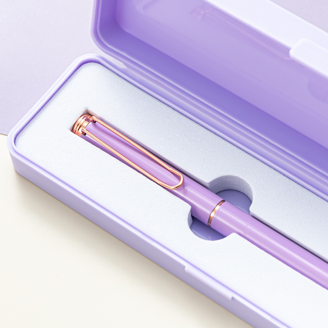 Coreano ins caja de lápiz de dibujos animados de color caramelo creativo macarón PP caja de papelería de plástico caja de regalo de bolígrafo de estudiantes