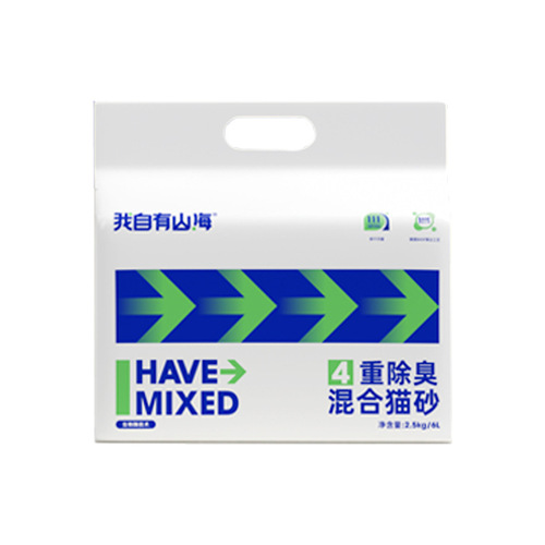 I own Shanhai Tofu Cat Litter Cat Superfine Fragrance Mixed Cat Litter Powerful Deodorization 2mm Can Flush the Toilet