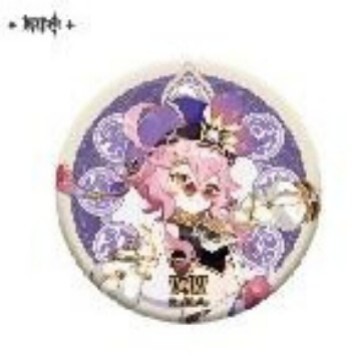 スポット正規品原神テーマ/縦絵シリーズ缶バッジバーピースカラー紙ペンダント人形|undefined