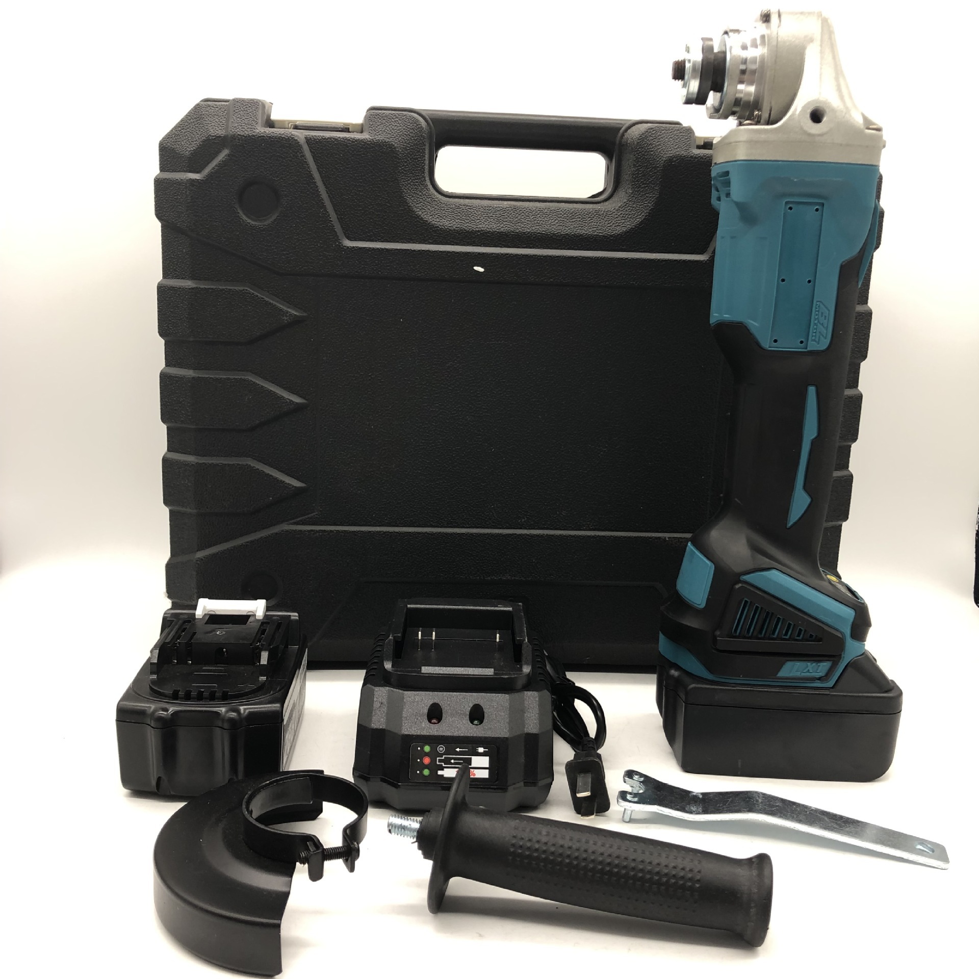 锂电充电角磨机无刷电动抛光机多功能打磨机切割机角向磨光机电磨