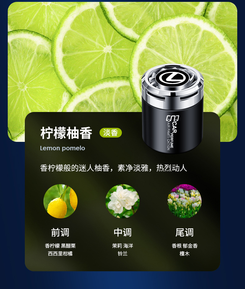 Lexus CTESLSUXNXRXLMLCISFGSF car air freshener, car fragrance, odor eliminator, interior accessories
