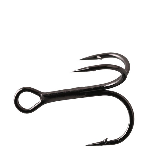 Sanzhou Black King Kong Triple-Strong Fishhook, New Anti-Rust and Corrosion-Resistant Teflon-Titanium Coating, 6066 Three-Prong Hook Wholesale