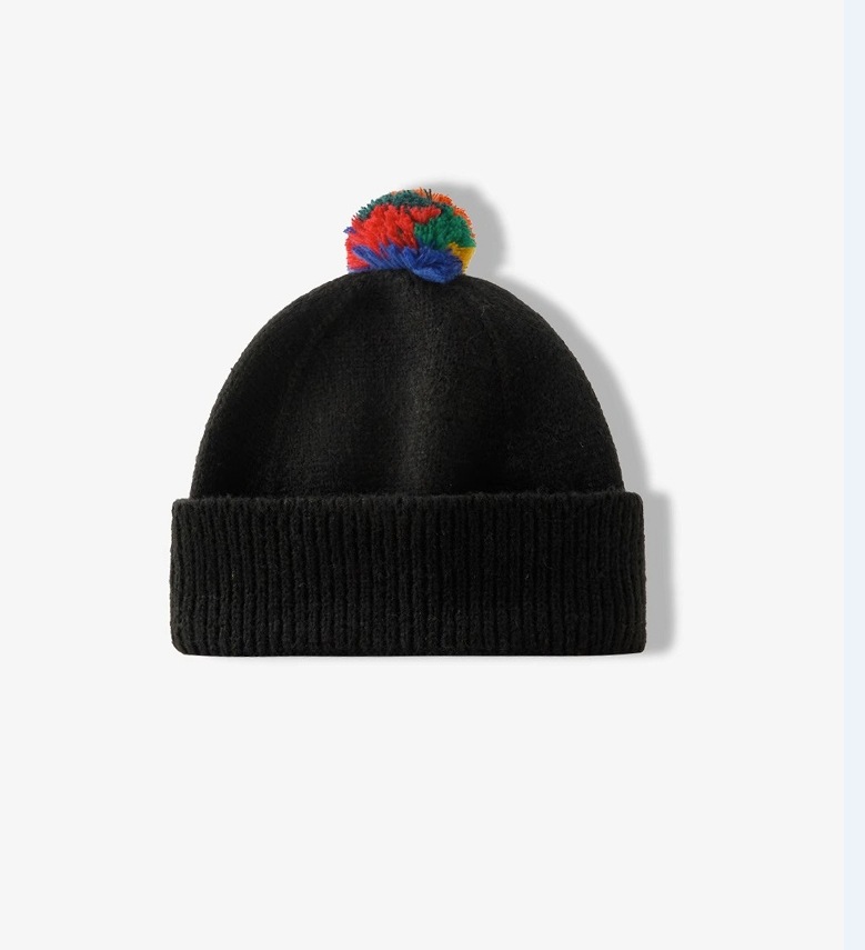 Winter Season Unisex Sweet Classic Style Stripe Eaveless Wool Cap