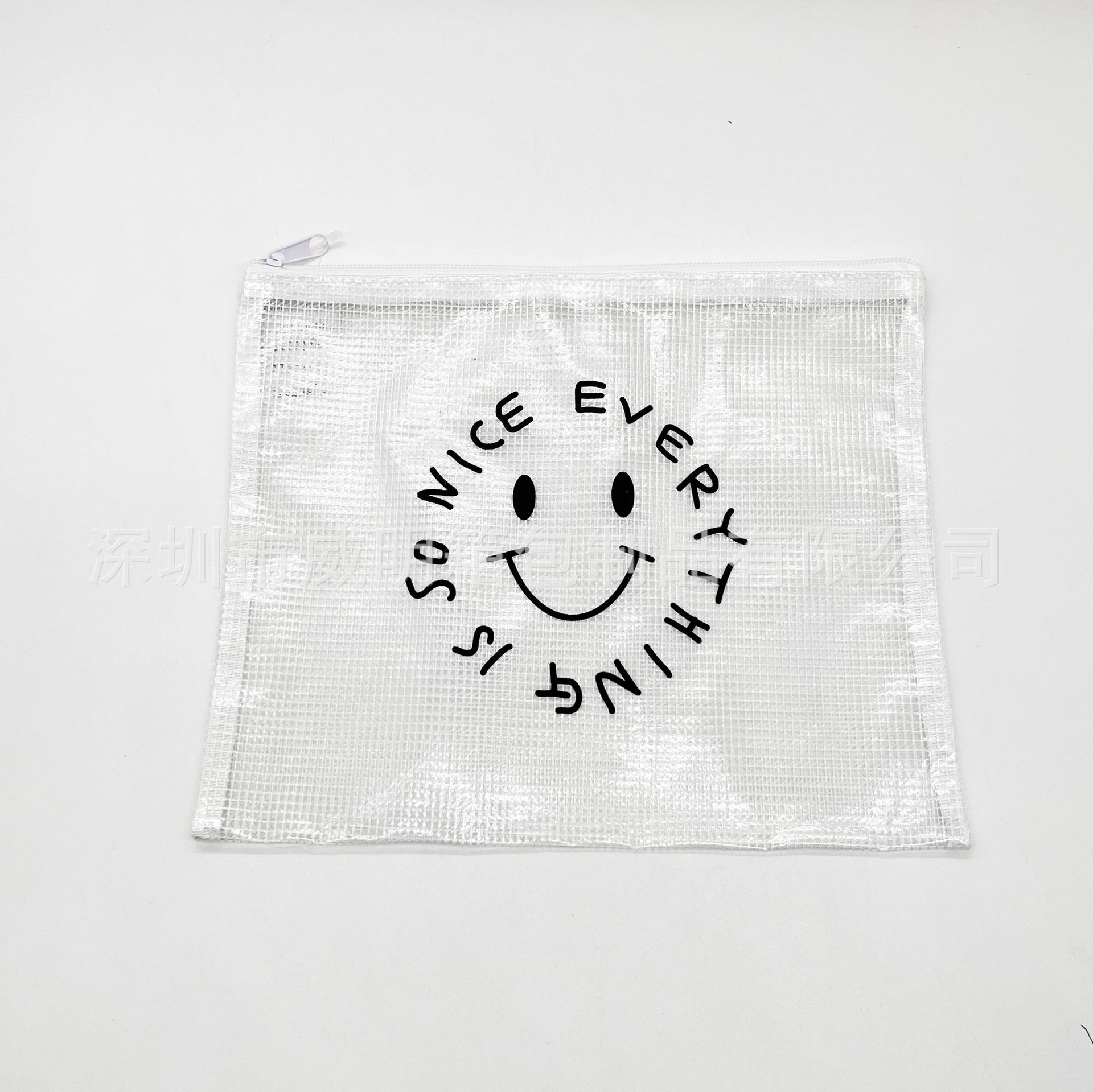 �������ư�ɫPVC����ױ�� �ɶ���logo ��������