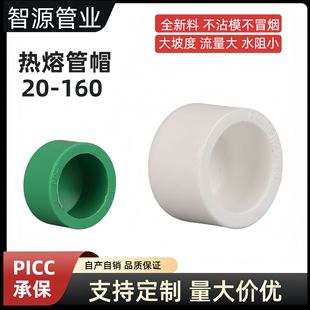 PPR水管管件配件堵帽 热熔水管全新料加厚堵头管帽 PPR管帽全规格-阿里巴巴