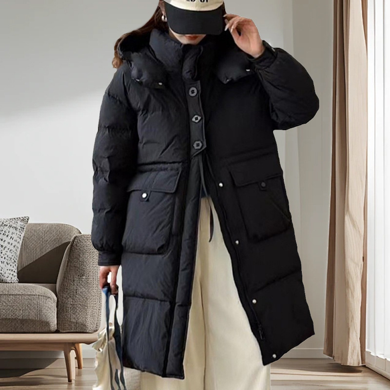 Clearance Sale: Women's Winter down Jacket, Mid-Length, Thick, New Style, High-Quality Duck down Coat