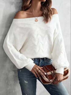 F 75701 Women Party Sweater Elegant Date Casual����ë��