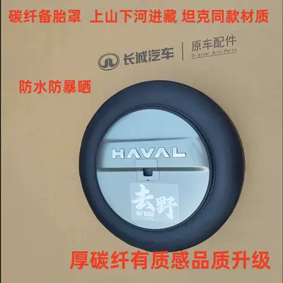 Thickened Haval Raptor Spare Tire | Spare wheel cover - original-longmen-new-energy-18inch-exclusive-pure-black-carbon-fiber-73-wild-sticker-upgrade-12kg