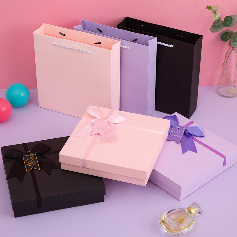 T恤丝巾礼品盒纸盒衬衫衣服礼物盒天地盖相册包装盒批发创意礼盒