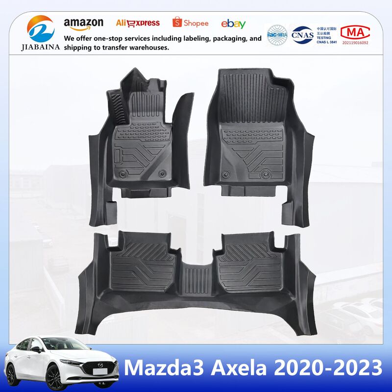 Export Quality 3.5mm Mazda3 Axela All-Weather Custom Tpe Car Floor Mats Export Quality 3.5mm Mazda3 Axela All-Weather Custom Tpe Car Floor Mats