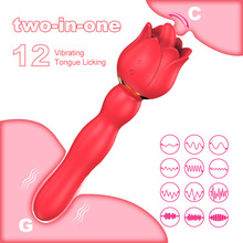 LOTUSIF Quite Female Licking and Thrusting Vibrator Powerful