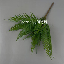 厂家批发新款森林系仿真绿植清新绿色吊顶装饰极简风插花假花现货