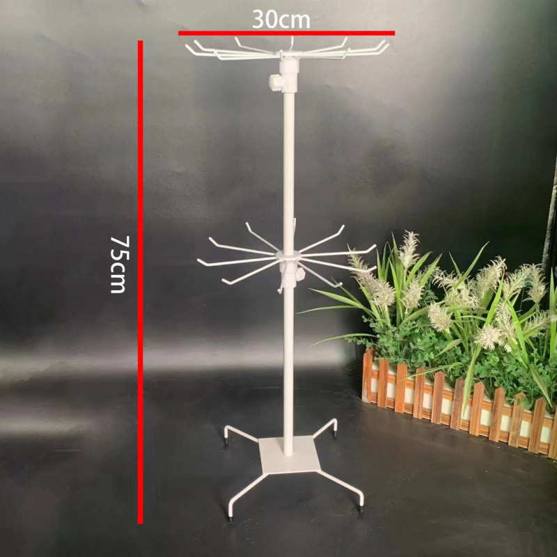 摆摊旋转架桌面小饰品挂架唇膏钥匙扣首饰展示架耳环袜子展示架子|undefined