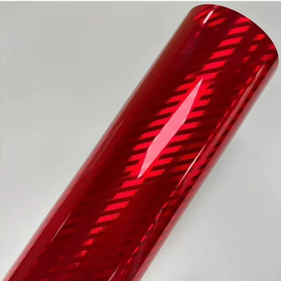 Change Film, Auto Color Change Film - pet-electroplated-carbon-fiber-red-152-16m