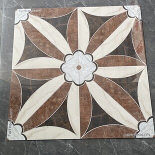 Parquet 600X600 Glazed Tiles Exported to Philippines, Malaysia, South America, Bright Living Room Tiles