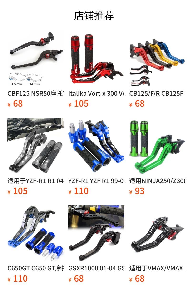 Motorcycle modified brake clutch horn lever handle cover CNC suitable for ADV160 adv 160/150
