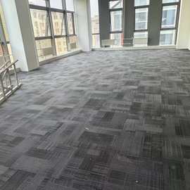 巨东办公室地毯商用大面积方块全铺加厚防滑阻燃会议室写字楼地垫