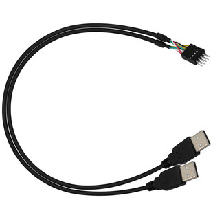 USB AM/�Ű�2.54/2*5P�Ű�USB�� �pUSB���^�D�Ű�9Pin 9����往